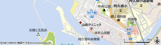 鹿児島県阿久根市浜町70周辺の地図