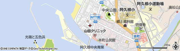 鹿児島県阿久根市浜町42周辺の地図
