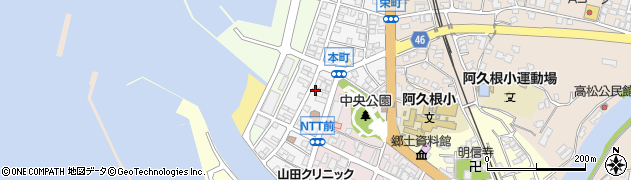 鹿児島県阿久根市浜町10周辺の地図