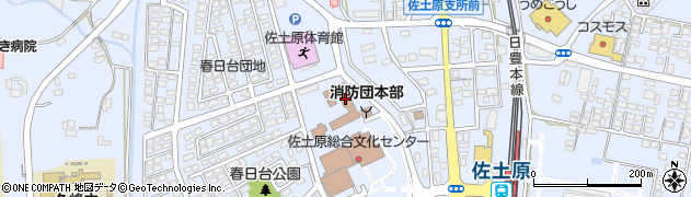 宮崎市佐土原総合支所周辺の地図