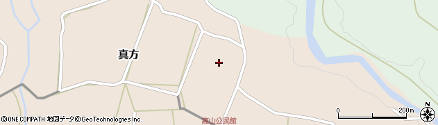 宮崎県小林市真方6744周辺の地図