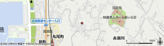 鹿児島県阿久根市赤瀬川319周辺の地図