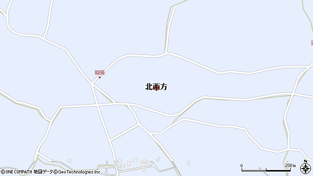 〒886-0006 宮崎県小林市北西方の地図