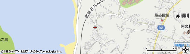 鹿児島県阿久根市赤瀬川4437周辺の地図