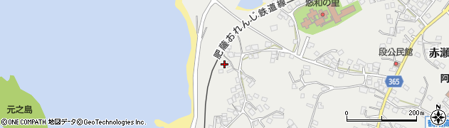 鹿児島県阿久根市赤瀬川4440周辺の地図