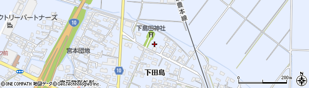 宮本街区公園周辺の地図