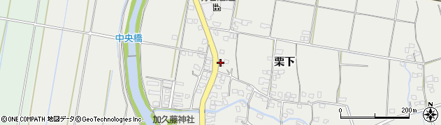 宮崎日日新聞加久藤販売所周辺の地図