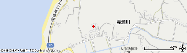 鹿児島県阿久根市赤瀬川3506周辺の地図