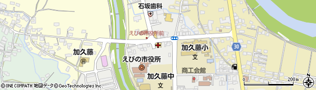 ヨシモト記念品店周辺の地図