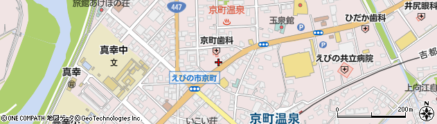 宮交タクシー株式会社　京町待合所周辺の地図