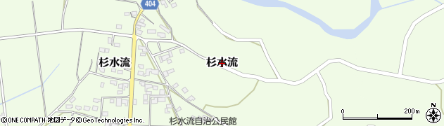 宮崎県えびの市杉水流周辺の地図