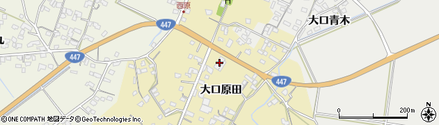 南九州酒販周辺の地図