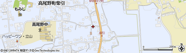 鹿児島県出水市高尾野町柴引2779周辺の地図