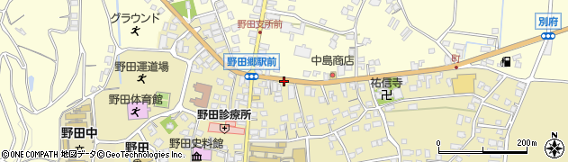 野田駅前周辺の地図