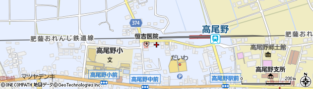 恒吉医院前周辺の地図