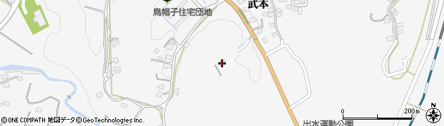 鹿児島県出水市武本3041周辺の地図