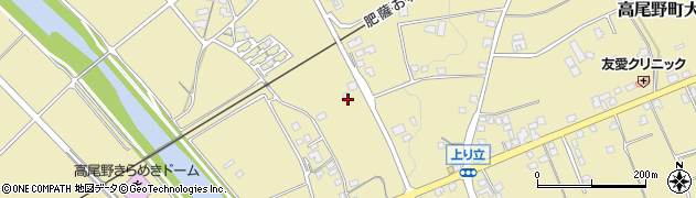 鹿児島県出水市高尾野町大久保1394周辺の地図