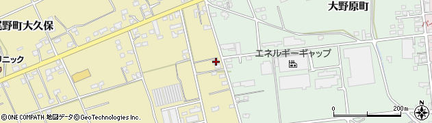 鹿児島県出水市高尾野町大久保2435周辺の地図