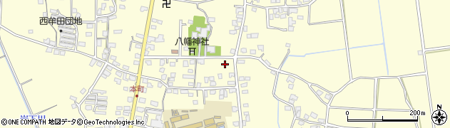 鹿児島県出水市野田町下名5707周辺の地図