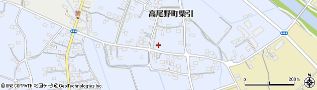鹿児島県出水市高尾野町柴引1257周辺の地図
