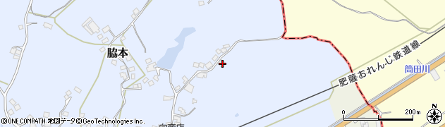 鹿児島県阿久根市脇本5490周辺の地図