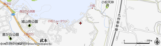鹿児島県出水市武本3232周辺の地図