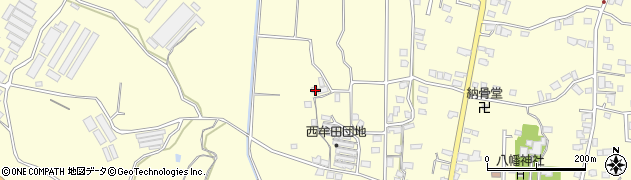 鹿児島県出水市野田町下名4738周辺の地図