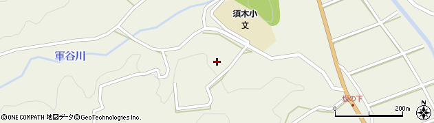 宮崎県小林市須木下田1385周辺の地図