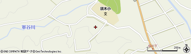 宮崎県小林市須木下田1386周辺の地図