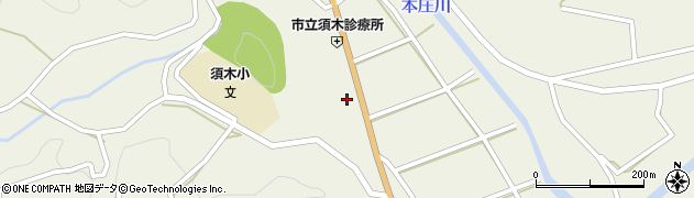 宮崎県小林市須木下田1308周辺の地図