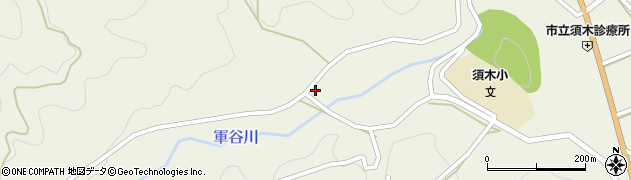 宮崎県小林市須木下田1478周辺の地図