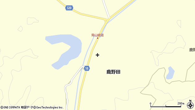 〒881-0104 宮崎県西都市鹿野田の地図