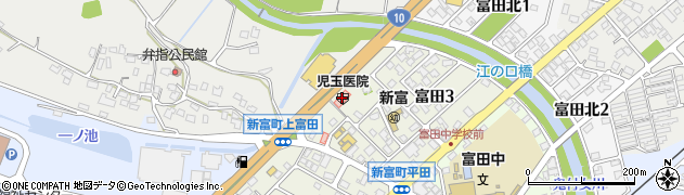 児玉医院周辺の地図