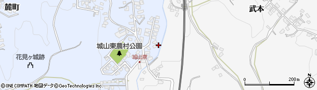 鹿児島県出水市麓町1119周辺の地図