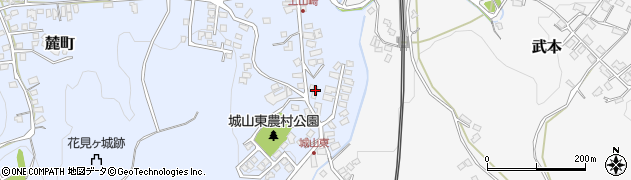 鹿児島県出水市麓町1090周辺の地図