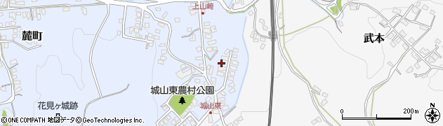 鹿児島県出水市麓町1101周辺の地図