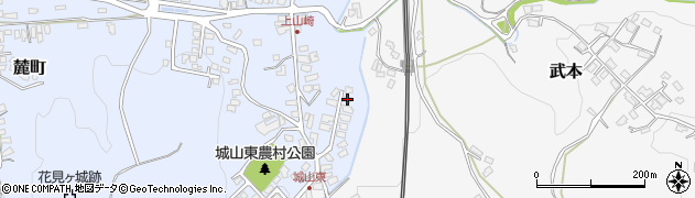鹿児島県出水市麓町1113周辺の地図