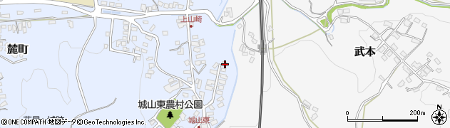鹿児島県出水市麓町1114周辺の地図