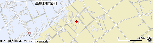 鹿児島県出水市高尾野町大久保1654周辺の地図