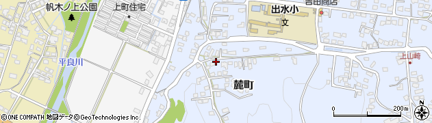 鹿児島県出水市麓町1337周辺の地図