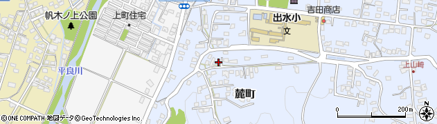 鹿児島県出水市麓町1324周辺の地図