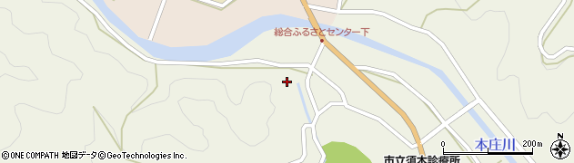 宮崎県小林市須木下田1514周辺の地図