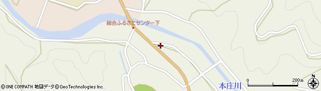 宮崎県小林市須木下田1264周辺の地図