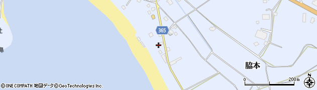 鹿児島県阿久根市脇本7332周辺の地図