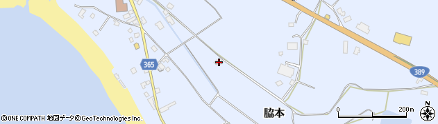 鹿児島県阿久根市脇本6741周辺の地図