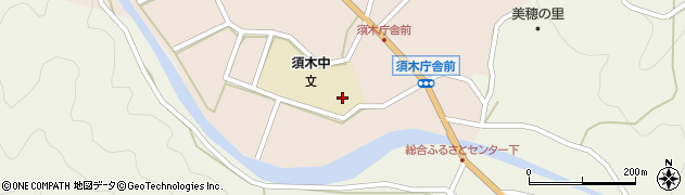 小林市立須木中学校周辺の地図
