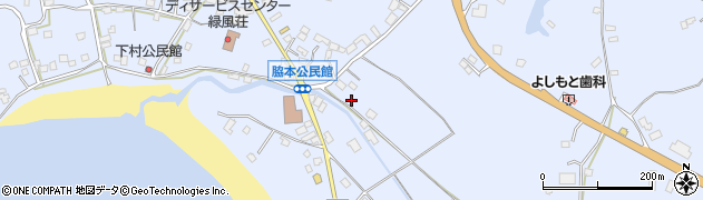 鹿児島県阿久根市脇本7252周辺の地図