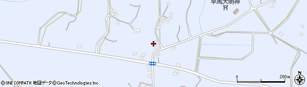 鹿児島県阿久根市脇本3448周辺の地図