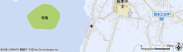 鹿児島県阿久根市脇本8176周辺の地図