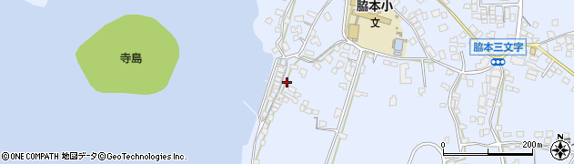 鹿児島県阿久根市脇本8179周辺の地図